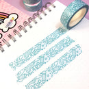 Blue Doodle | Washi