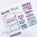 Highlight Of My Day Bold | Sticker Sheet