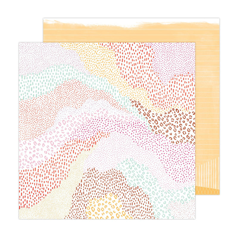 Brave and Bold - Pieced Together | 12x12 Patterned Paper