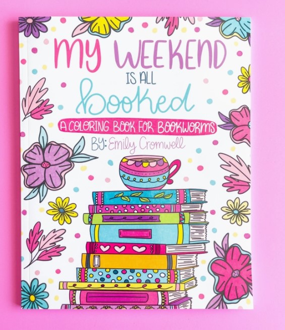 My Weekend Is Booked | Colouring Book