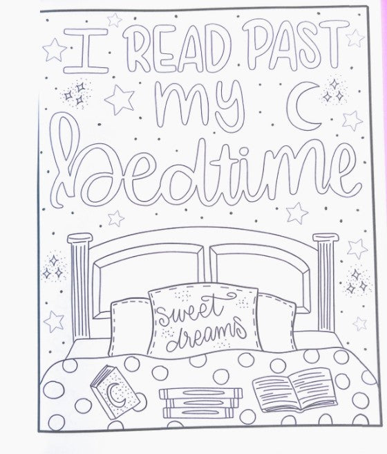 My Weekend Is Booked | Colouring Book