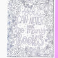 My Weekend Is Booked | Colouring Book