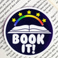 Book It | Clear Vinyl Sticker