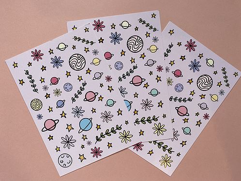 Botanical Galaxy | Postcard