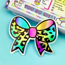 Wild 90s Bow | Vinyl Decal