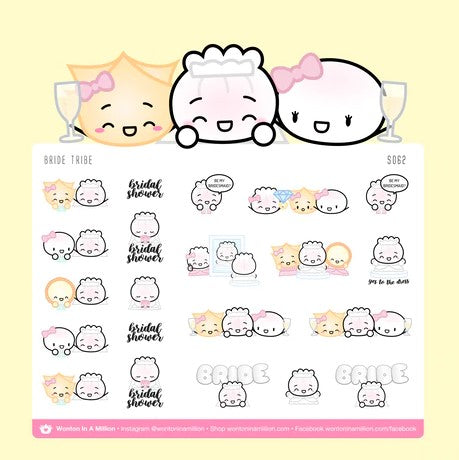 Bride Tribe v2 | Sticker Sheet