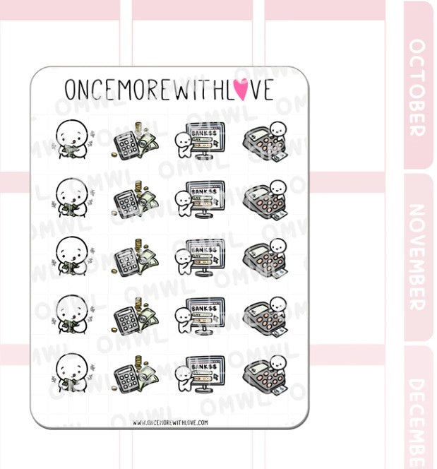 Budgeting | Sticker Sheet