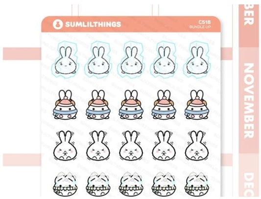 Bundle Up | Sticker Sheet
