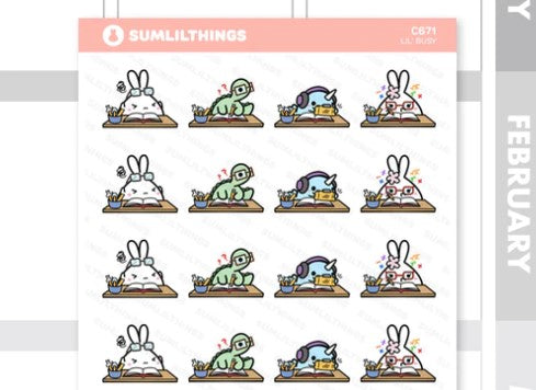 Lil' Busy | Sticker Sheet