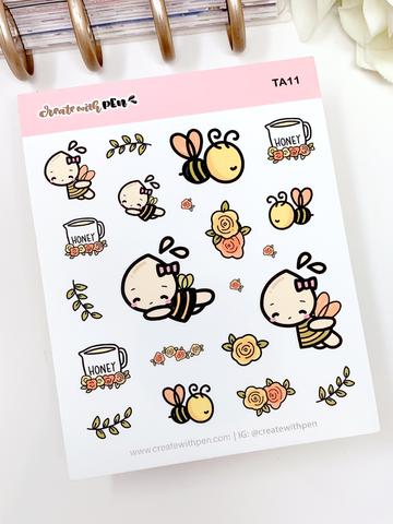 Busy Bees | Sticker Sheet