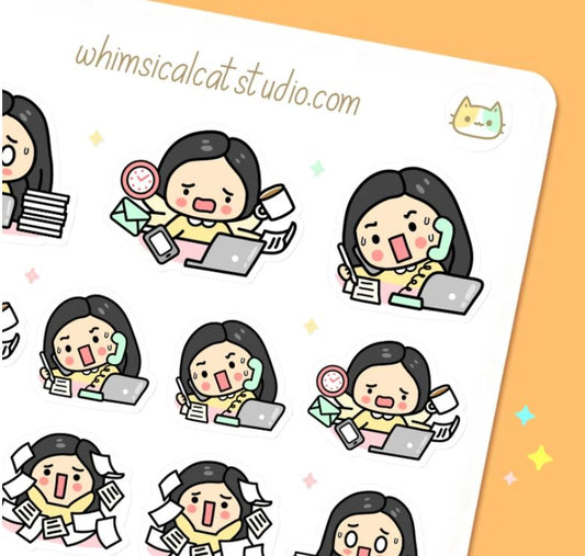 Busy Day | Sticker Sheet