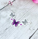 Butterfly Corner | Vinyl Sticker