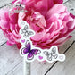 Butterfly Corner | Vinyl Sticker