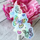 Butterfly Deco | Holographic Vinyl Sticker