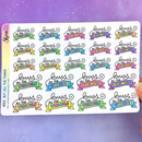 Buy All The Things | Sticker Sheet