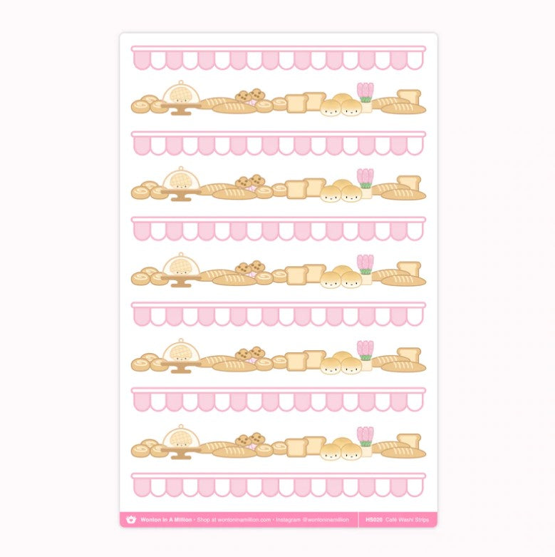 Cafe Steamie | Washi Strips