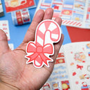 Hot Cocoa - Candy Cane | Vinyl Sticker