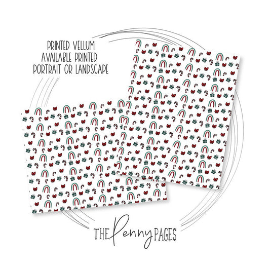 Candy Canes and Rainbows | Vellum
