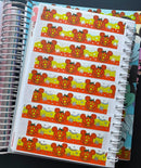 Candy Corn Pumpkin | Washi