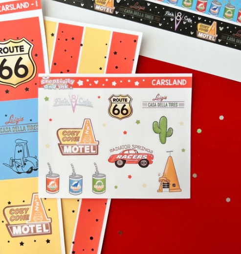 Carsland | Sticker Sheet