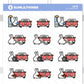 Lil' Car Stuff | Sticker Sheet