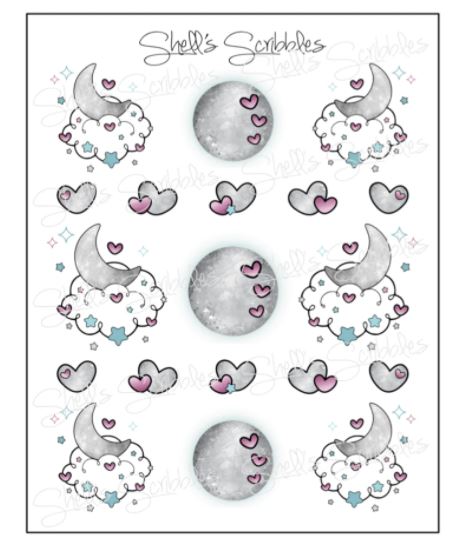 Celestial Dreams | Sticker Sheet