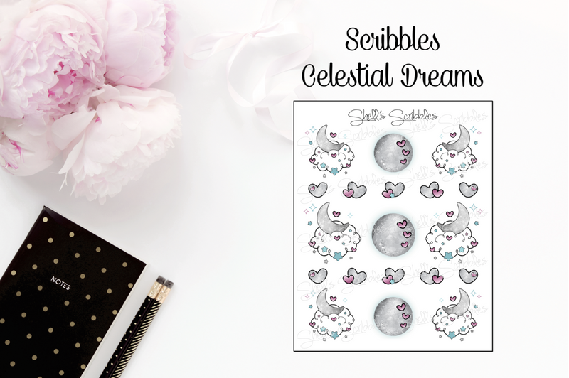 Celestial Dreams | Sticker Sheet