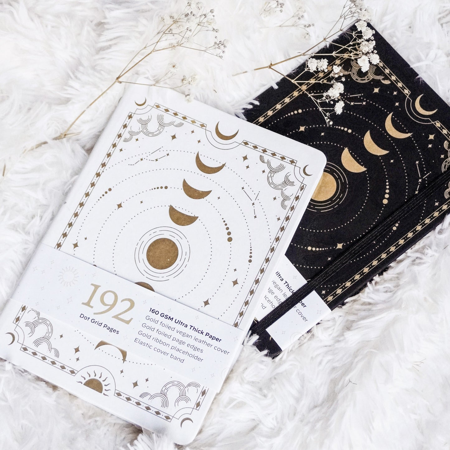 Celestial Dreams - Black and Gold | Journal