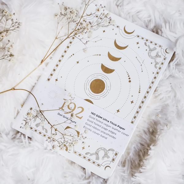 Celestial Dreams - Black and Gold | Journal