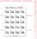 Cemetery Visit | Sticker Sheet