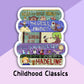 Bookish Childhood Classics by Lyttlefingers | Vinyl Decal