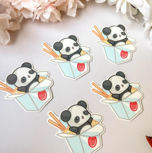 Panda Chinese Takeout | Vinyl Sticker