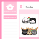 Hagao Potter - A Very Hagao Christmas | Sticker Sheet