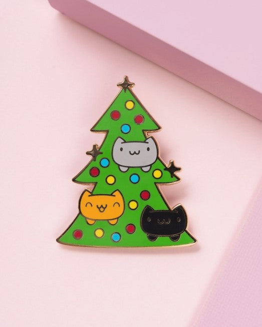 Christmas Catmass Tree | Enamel Pin