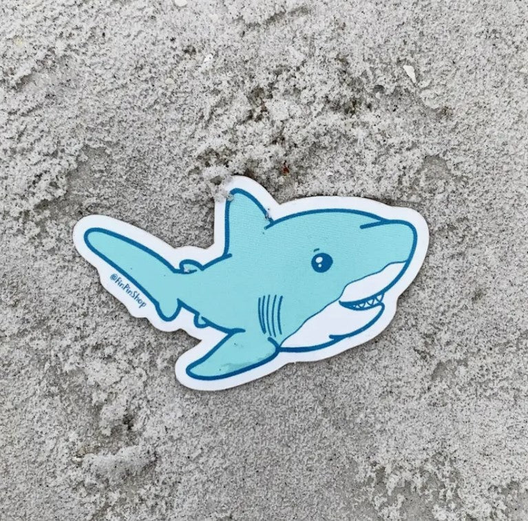 Blue Chubby Shark | Sticker