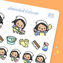 Cleaning Day | Sticker Sheet
