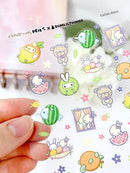 Vitamin C | Clear Sticker Sheet