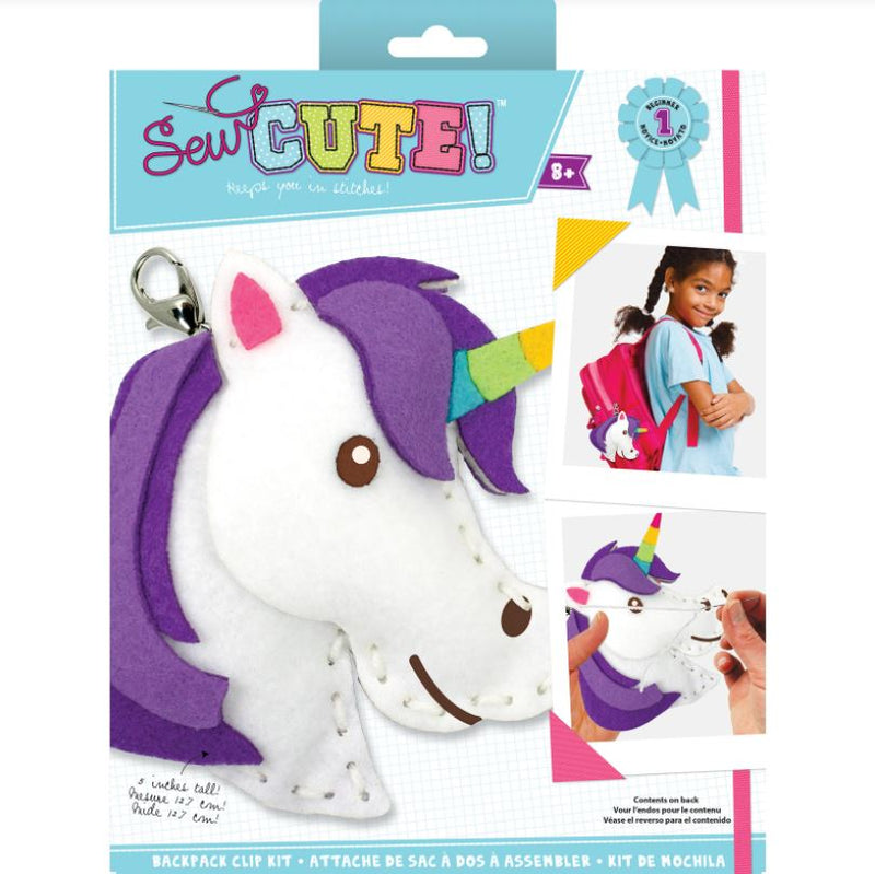 Sew Cute - Backpack Clip - Unicorn