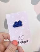 Cloud with Stars & Moons | Enamel Pin