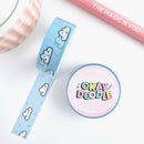Holographic Blue Cloud | Washi