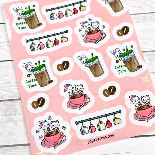 Coffee / Magic Water | Sticker Sheet