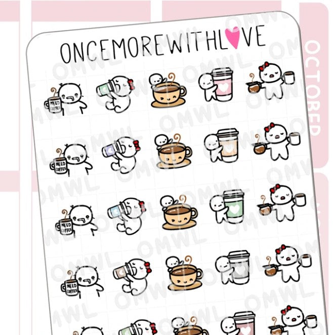 Coffee Time 2.0 | Sticker Sheet