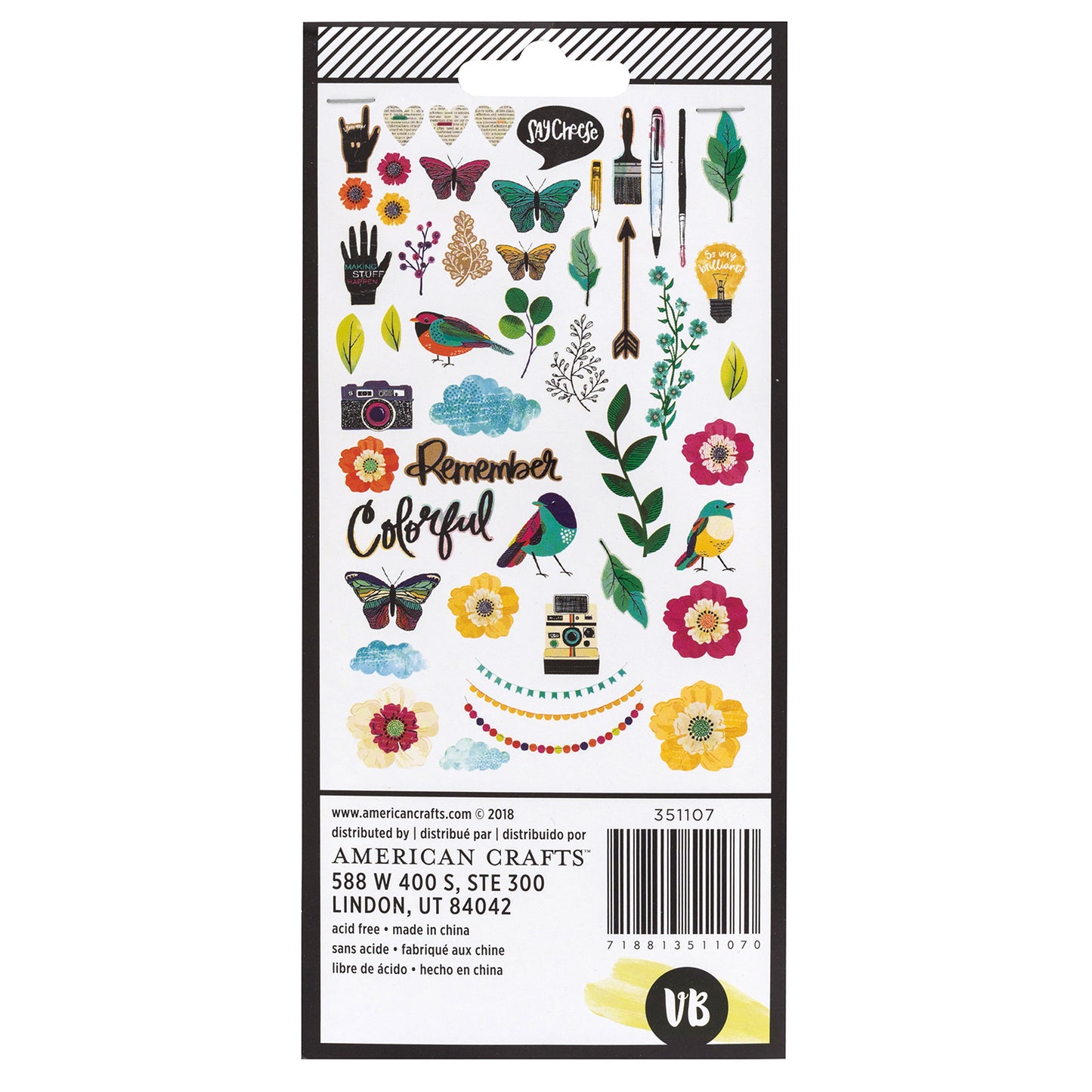 Color Kaleidoscope | Embellishments