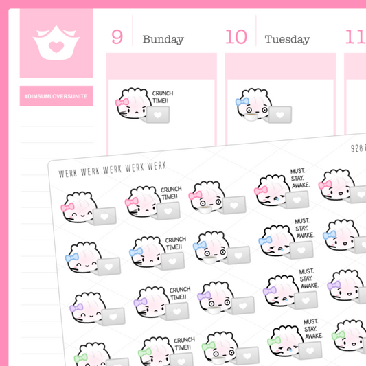 Computer Work | Sticker Sheet