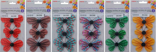 Paper Butterflies - Red