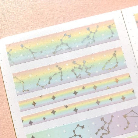 Rainbow Constellation | Washi (Set of 2)