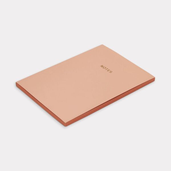 Coral - A5 Colour Block Notebook