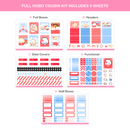 Hot Cocoa | Hobonichi Cousins Sticker Kit