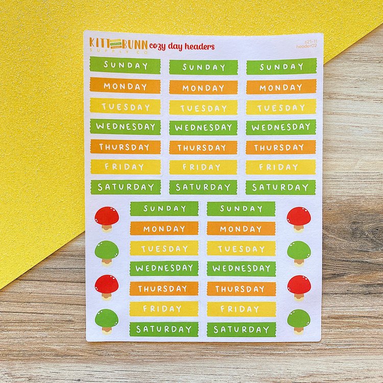 Cozy Date Covers | Sticker Sheet