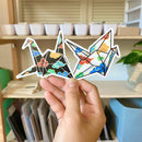 Cranes & Clouds | Vinyl Sticker